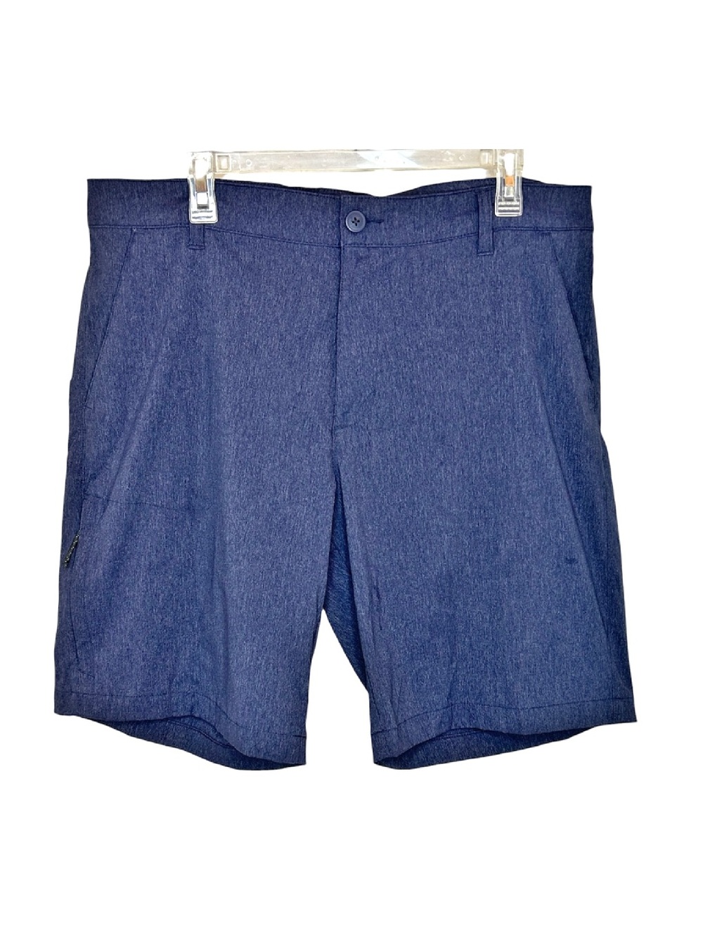 Columbia Westcreek EXS Shorts Mens 38x10 Navy Blue Stretch Wicking Golf Outdoor